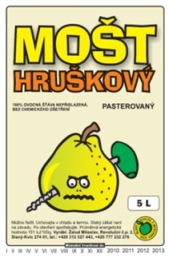 mošt hruškový